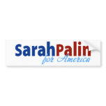 Sarah Palin for America bumper stickers