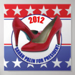 SARAH PALIN FOR PRESIDENT 2012 posters