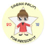 Sarah Palin For President Stickers