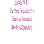 Sarah Palin for Vice President t-shirts