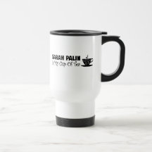 Sarah Palin Is My Cup Of Tea Coffee Mugs