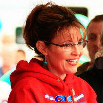 Sarah Palin Keychain Photo Cutout