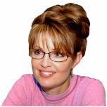 Sarah Palin Looking To Her Right photo sculptures