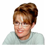 Sarah Palin Looking To Her Right photo sculptures