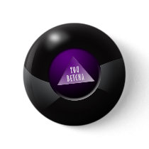 Sarah Palin Magic 8 Ball Pinback Button