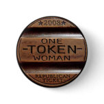 Sarah Palin - One Token Woman buttons