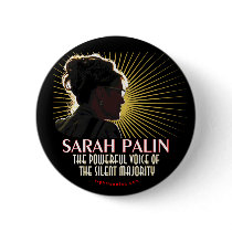 Sarah Palin Powerful Voice Button