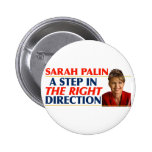 Sarah Palin Right Direction Buttons