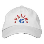 Sarah Palin Twenty Twelve 2012 45 embroidered hats