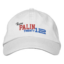 Sarah Palin Twenty Twelve 2012 Embroidered Hats