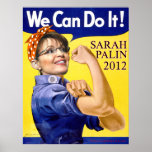 Sarah Palin We Can Do It posters
