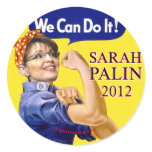 Sarah Palin We Can Do It stickers