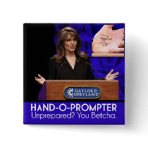 Sarah Palin's Teleprompter: The Hand-o-Prompter