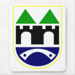 Sarajevo Coat of Arms Mouse Pads