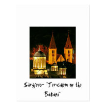 Sarajevo Jerusalem of the Balcans Post Cards