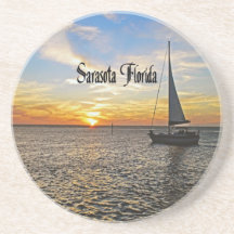 Sarasota florida beverage coasters