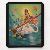 Saraswati Painting Mousepad