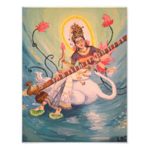 Saraswati Print Photograph