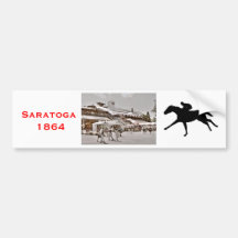 Saratoga 1864 bumper stickers