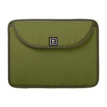 Saratoga Green Macbook Pro Flap Sleeve Sleeves For MacBooks