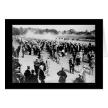Saratoga Horse Race Track 1913 Greeting Cards