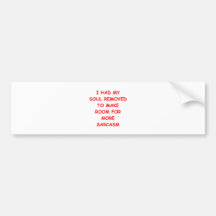 SARCASM.png Bumper Sticker
