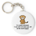 Sarcastic Monkey keychains