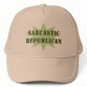 Sarcastic Republican hats