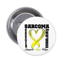 Sarcoma Awareness Brushed Heart Ribbon Pin