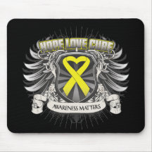 Sarcoma Cancer Hope Love Cure Mousemats