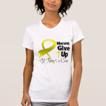 Sarcoma Cancer Never Give Up T Shirt