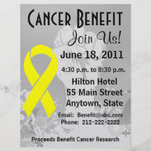 Sarcoma Cancer Personalised Benefit Flyer