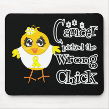 Sarcoma Cancer Picked The Wrong Chick Mousemat