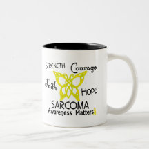 Sarcoma Celtic Butterfly 3 Coffee Mug
