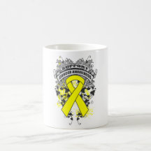 Sarcoma - Cool Support Awareness Slogan Mugs
