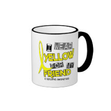 Sarcoma I WEAR YELLOW FOR MY FRIEND 37 Coffee Mug