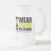 Sarcoma I Wear Yellow Ribbon For My Daddy Mug