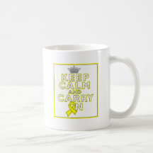 Sarcoma Keep Calm and Carry ON Coffee Mug