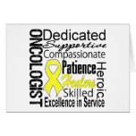 Sarcoma Oncologist Collage Greeting Cards