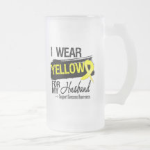 Sarcoma Ribbon For My Husband Mugs