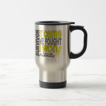 Sarcoma Survivor It Came We Fought I Won Coffee Mug