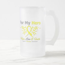 Sarcoma Tribal Ribbon Hero Coffee Mugs