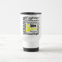 Sarcoma Warrior Collage Mug