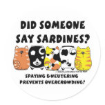 Sardine Cats stickers
