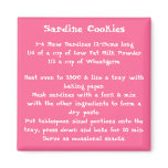 Sardine Cookies Recipe Magnet colour