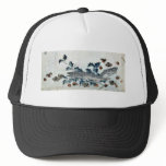 Sardines and plums on holly by Ryuryukyo, Shinsai hats