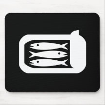 Sardines Pictogram Mousepad