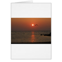 Sardinia Sunset Greeting Cards