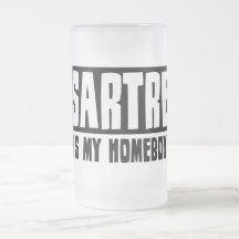 Sartre is my Homeboy Mugs