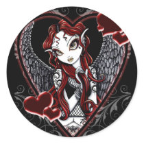 Sasha Fairy Valentine's Day Sticker